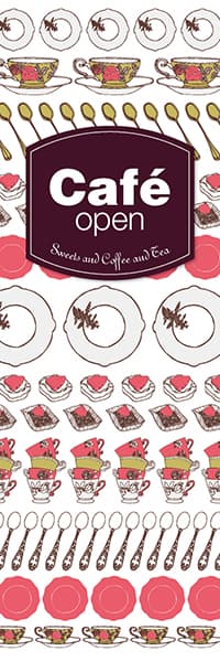 【PAC158】Cafe open（お皿）