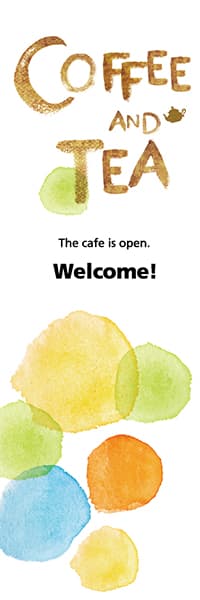 【PAC310】COFFEE AND TEA（ウォーターカラー）