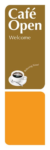 【PAC727】Cafe Open（Welcome橙）