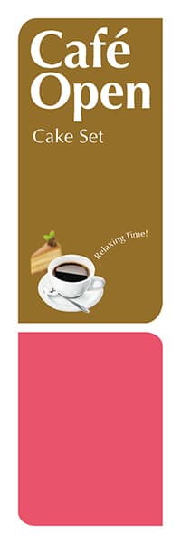 【PAC728】Cafe Open（Cake Setピンク）